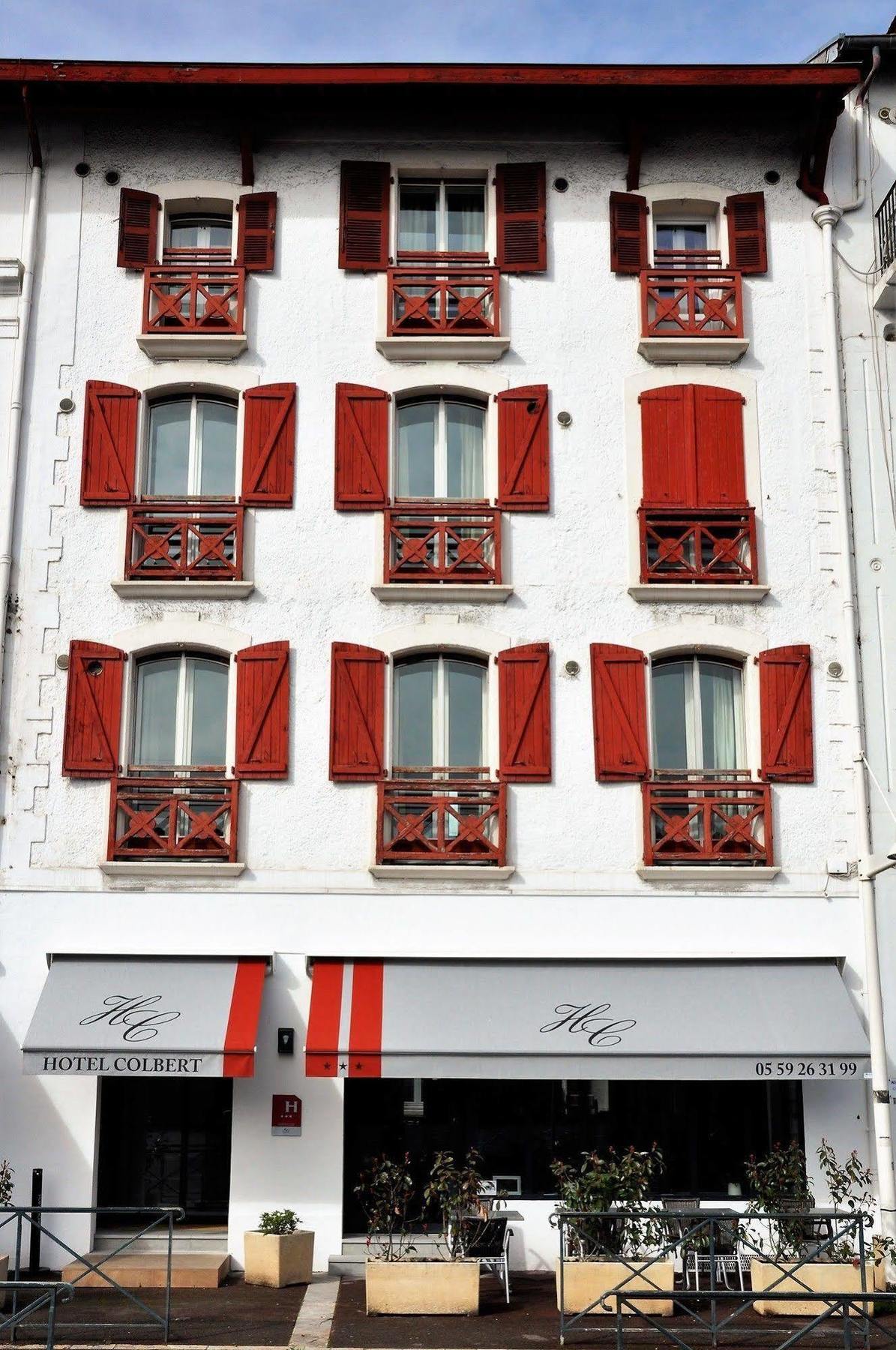 Hotel Colbert Saint-Jean-de-Luz Exterior foto